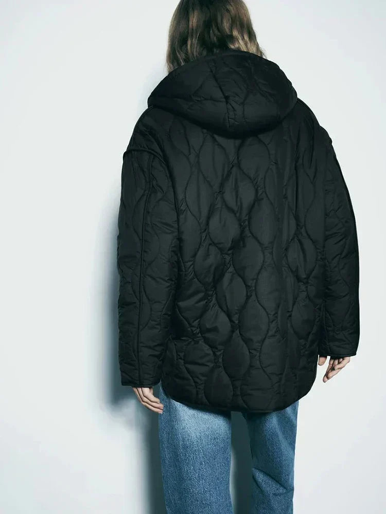 Swirl-Quilted Jacket by Eleanor Vale