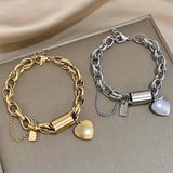 Chunky-Rolo Bracelet by Eleanor Vale