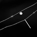 Bar-Drop Necklace by Eleanor Vale