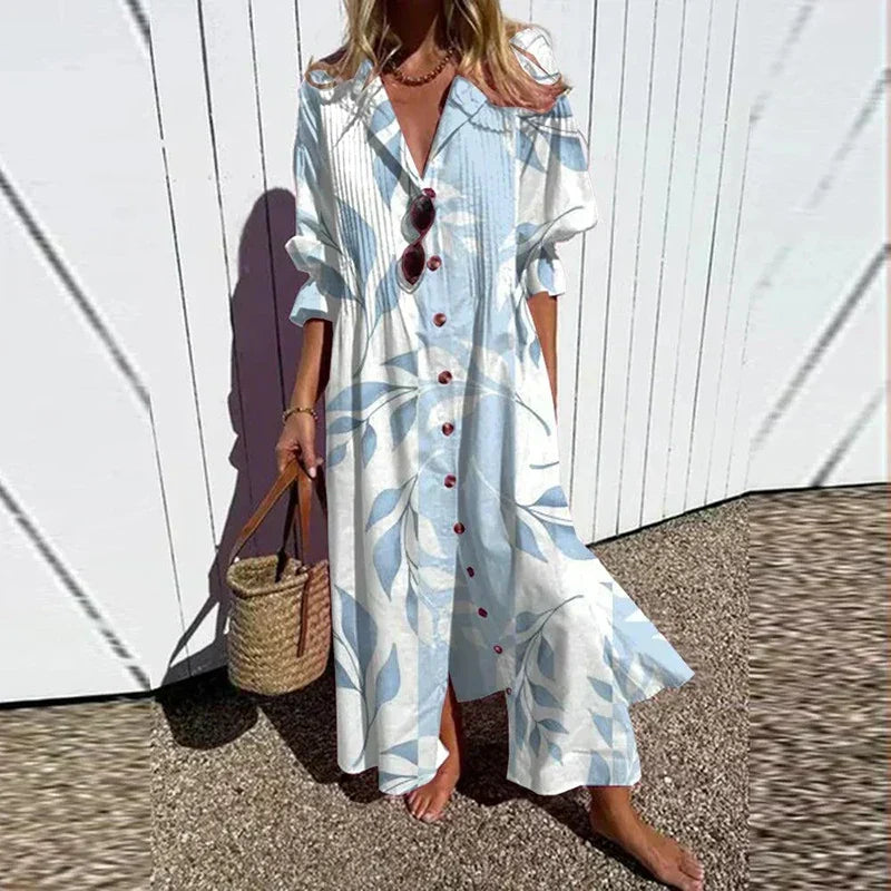 Painterly-Floral Dress by Eleanor Vale