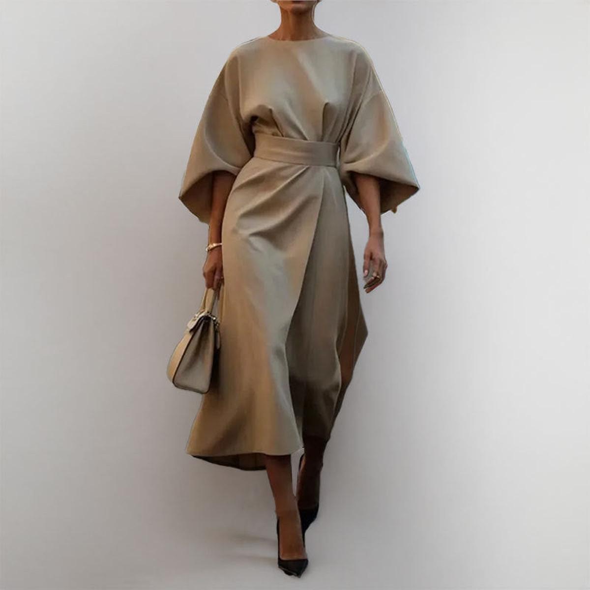 Batwing-Sleeve Maxi Dress by Eleanor Vale