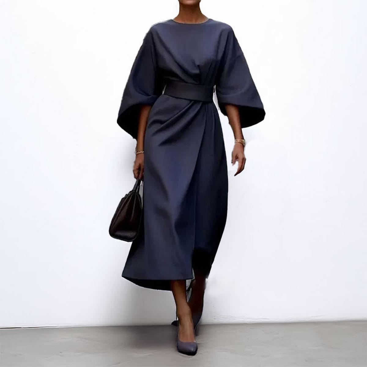 Batwing-Sleeve Maxi Dress by Eleanor Vale
