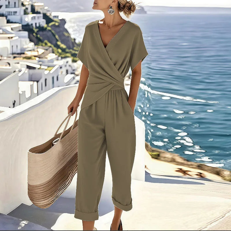 Twist-Wrap Co-Ord Set by Eleanor Vale