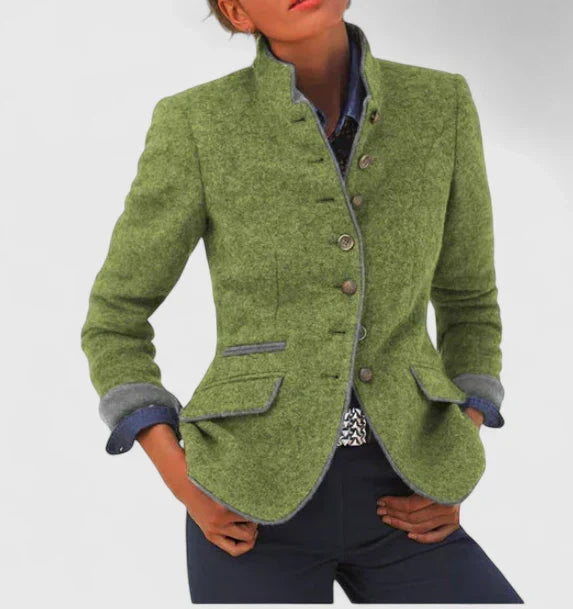 Wool-Blend Blazer by Eleanor Vale