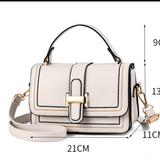 Piped-Flap Bag by Eleanor Vale