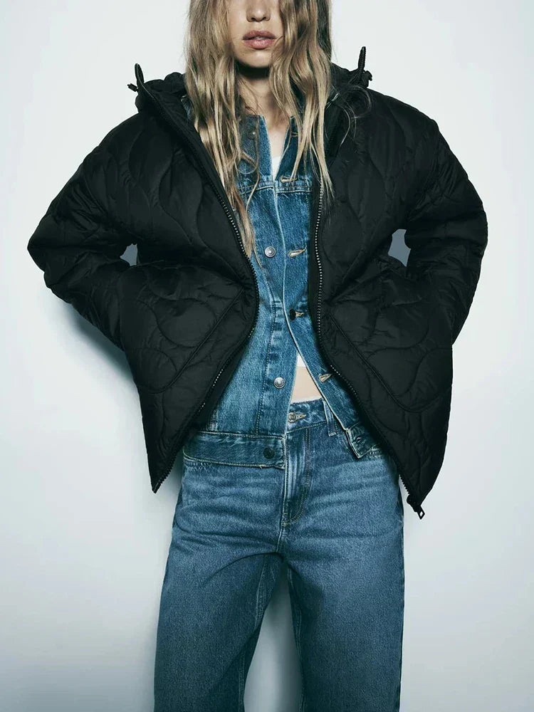 Swirl-Quilted Jacket by Eleanor Vale