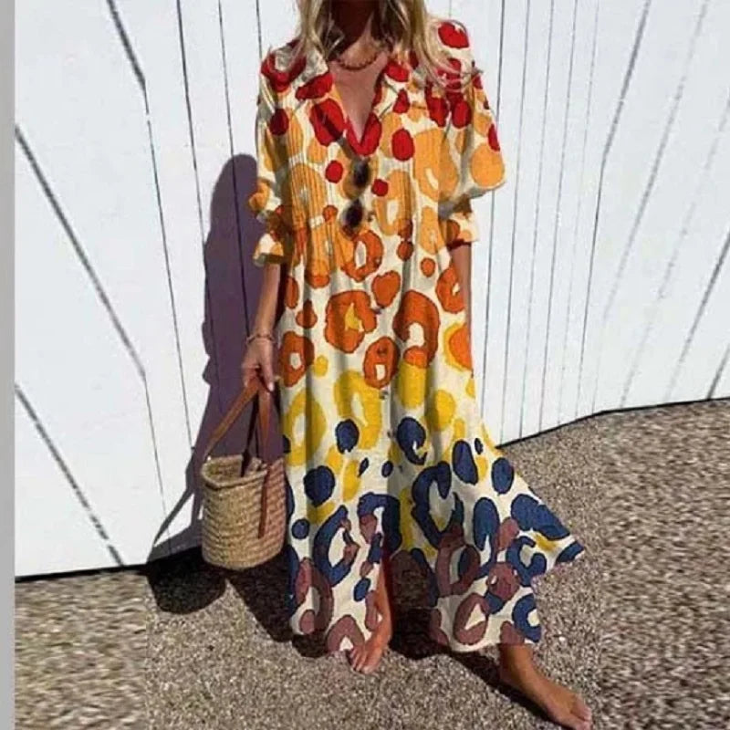 Painterly-Floral Dress by Eleanor Vale