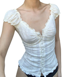 Pintuck-Bodice Top by Eleanor Vale