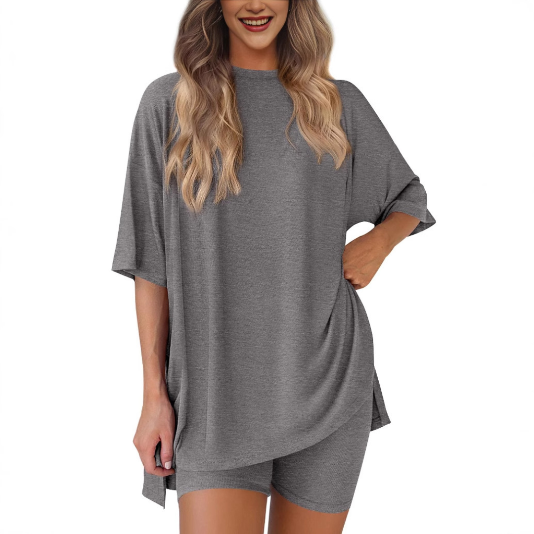 Boxy-Tee Two-Piece Set by Eleanor Vale