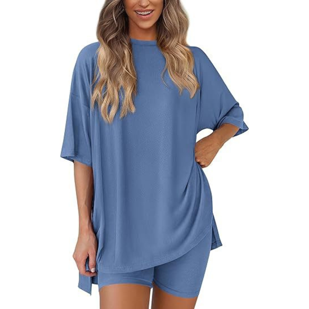 Boxy-Tee Two-Piece Set by Eleanor Vale