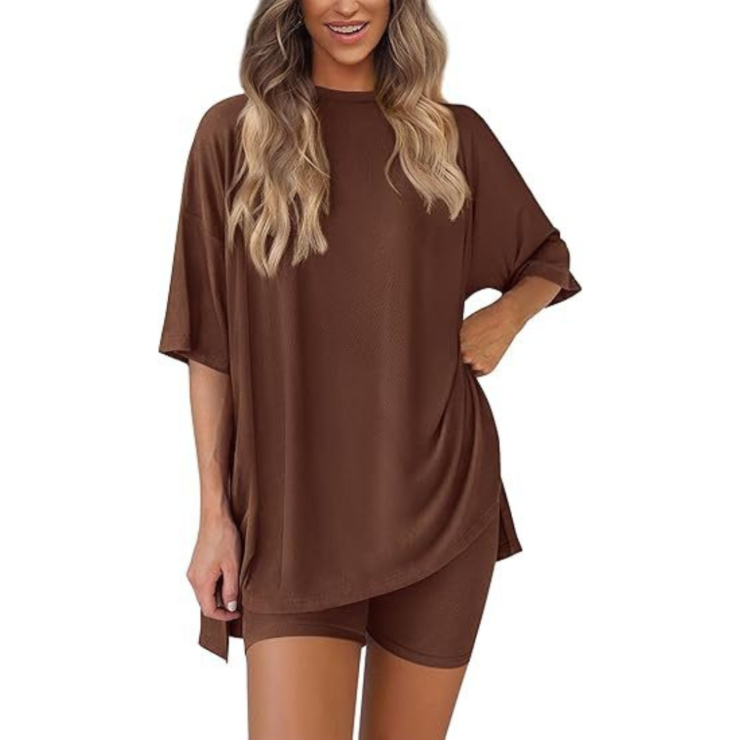 Boxy-Tee Two-Piece Set by Eleanor Vale