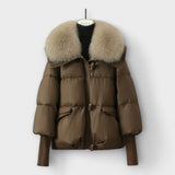 Fur-Shawl Jacket by Eleanor Vale