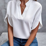 Cutout-Sleeve Blouse by Eleanor Vale