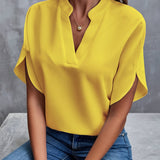 Cutout-Sleeve Blouse by Eleanor Vale