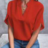 Cutout-Sleeve Blouse by Eleanor Vale