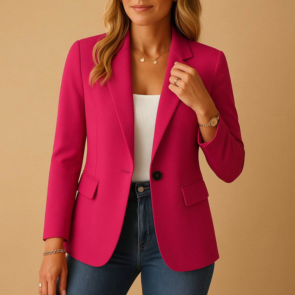 Single-Button Blazer by Eleanor Vale