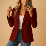 Single-Button Blazer by Eleanor Vale