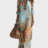 Button-Through Maxi Dress by Eleanor Vale