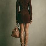 Zip-Through Mini Dress by Eleanor Vale