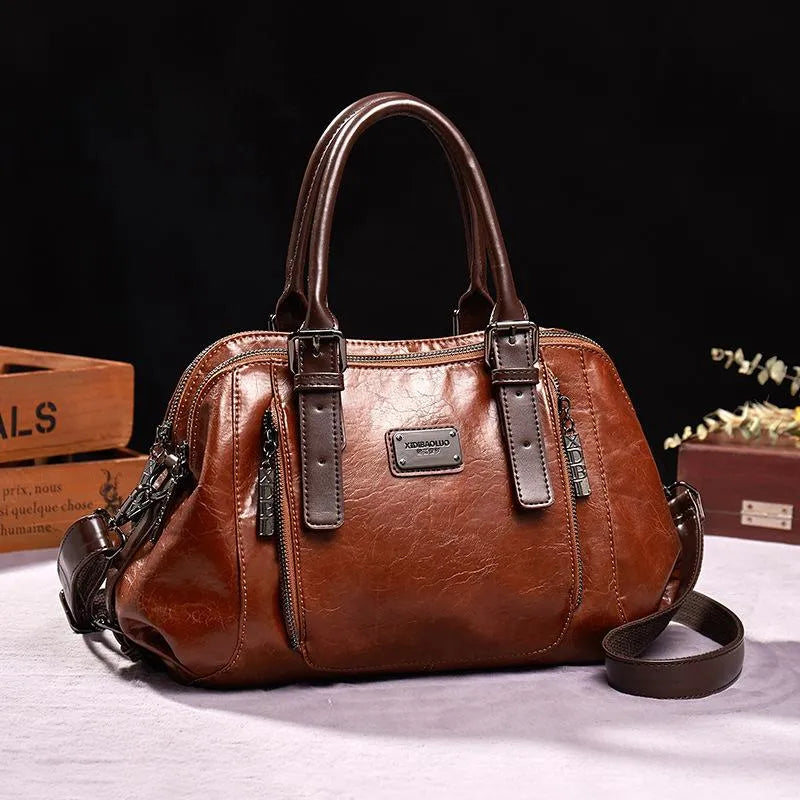 Bowler-Shape Handbag by Eleanor Vale