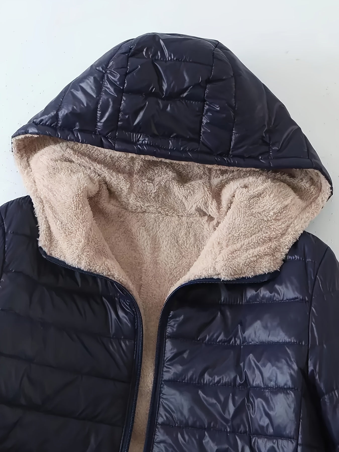 Ribbed-Cuff Coat by Eleanor Vale