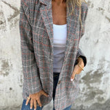 Plaid Blazer by Eleanor Vale