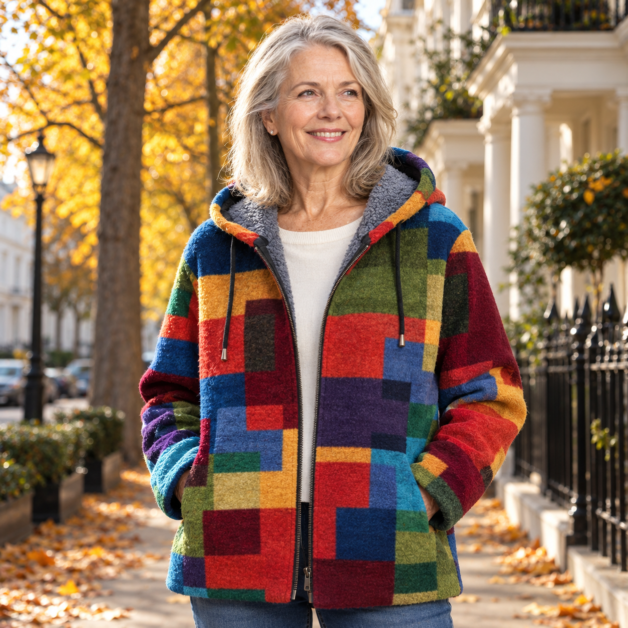 Rosalind - Colour-Block Jacket