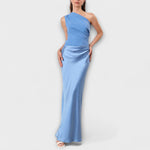 One-Shoulder Maxi Dress by Eleanor Vale