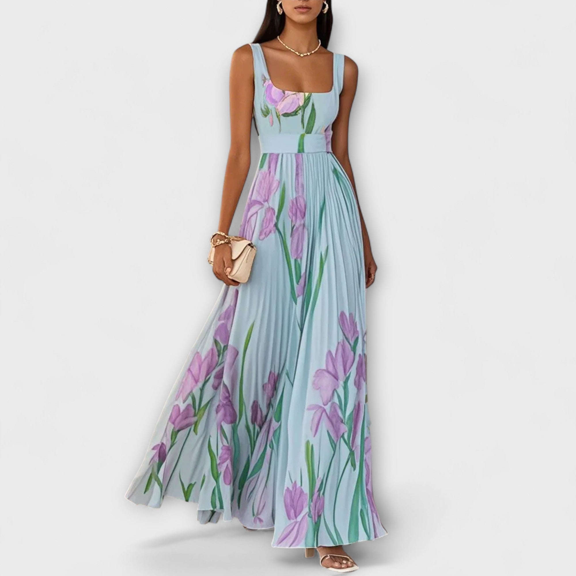 Chiffon A-Line Maxi Dress by Eleanor Vale