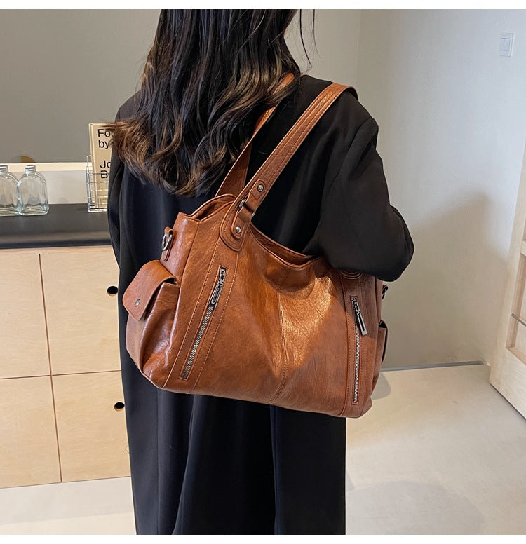 Twin-Zip Handbag by Eleanor Vale