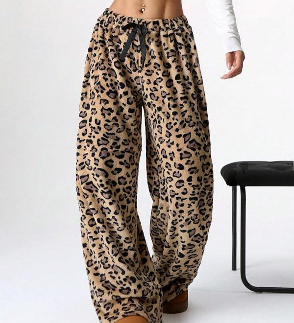 Brushed-Check Trousers by Eleanor Vale
