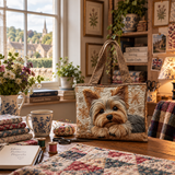 Josephine - Snowflake-Terrier Tote Bag
