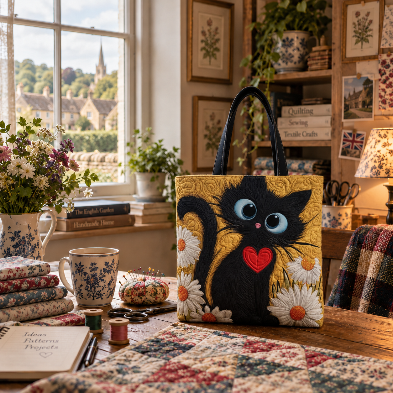 Marielle - Wide-Eyed Tote Bag