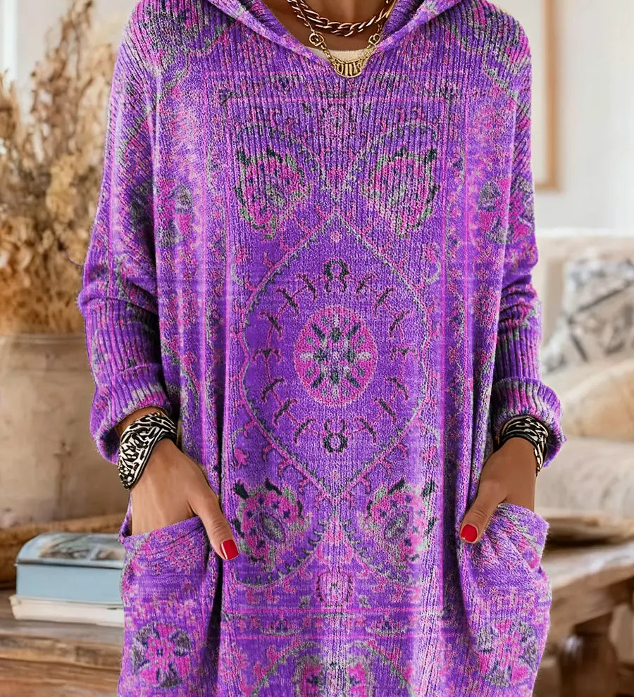 Hooded-Tunic Jumper by Eleanor Vale