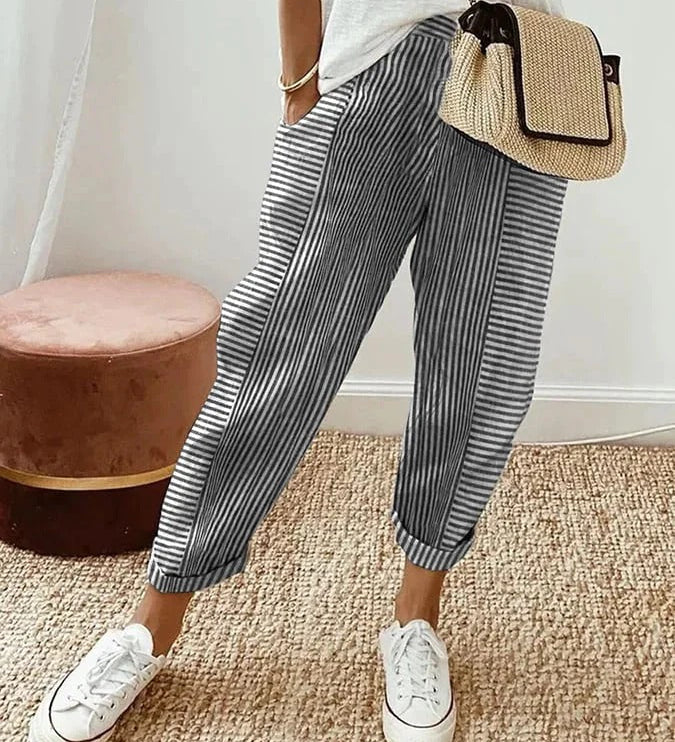 Cuffed-Ankle Trousers by Eleanor Vale