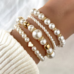 Heart-Bead Bracelet by Eleanor Vale