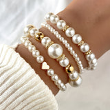 Heart-Bead Bracelet by Eleanor Vale