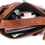Plaited-Trim Bag by Eleanor Vale