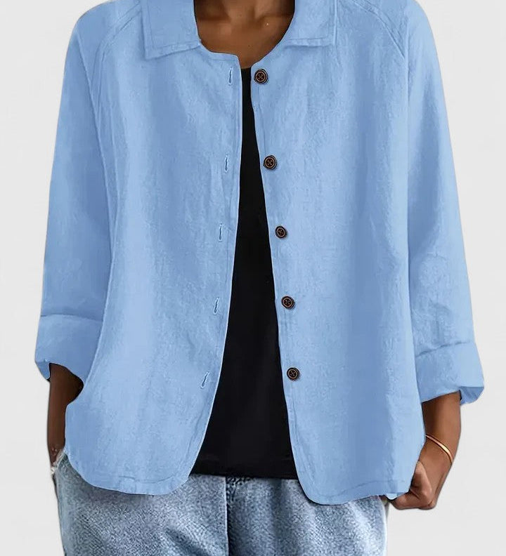 Shirttail-Hem Top by Eleanor Vale