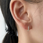 Crystal-Lined Drop Earrings by Eleanor Vale