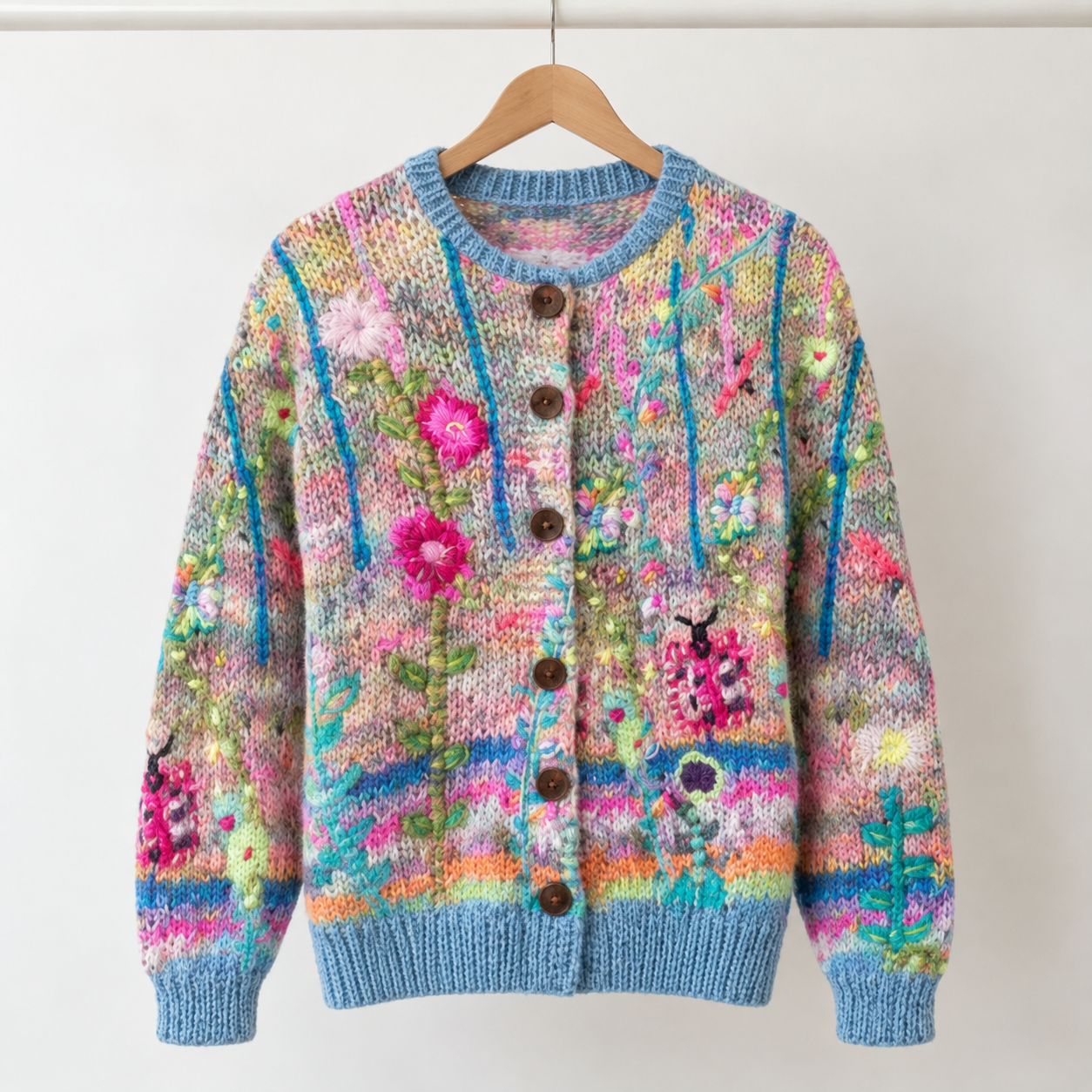 Svea - Painterly Bloom Cardigan