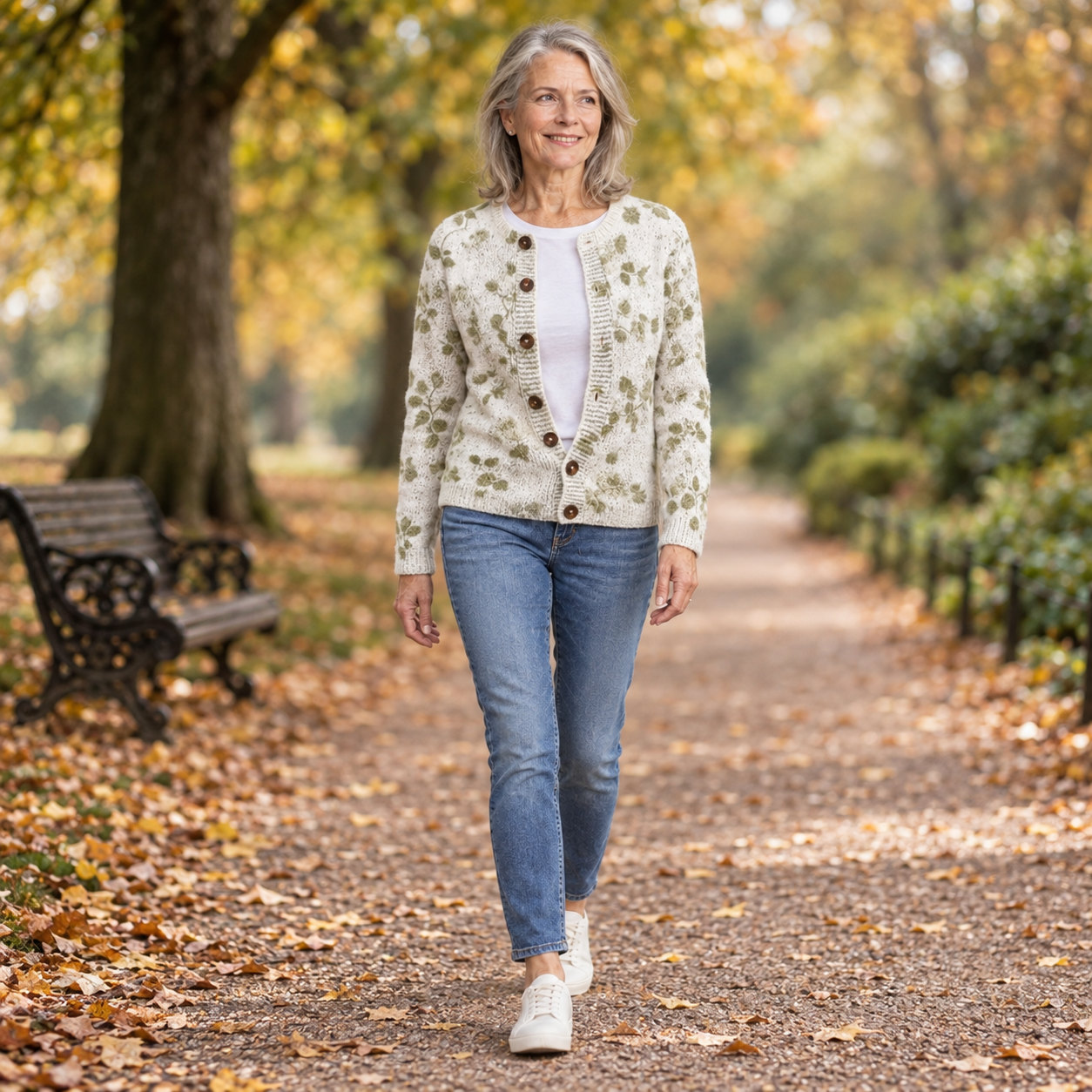 Alena - Sage Sprig Cardigan