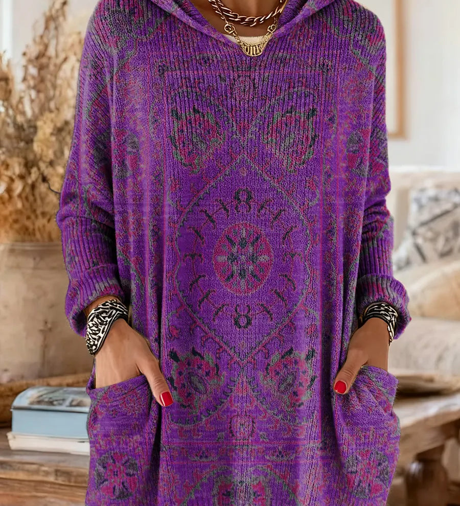 Hooded-Tunic Jumper by Eleanor Vale