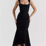 Fishtail-Hem Dress by Eleanor Vale