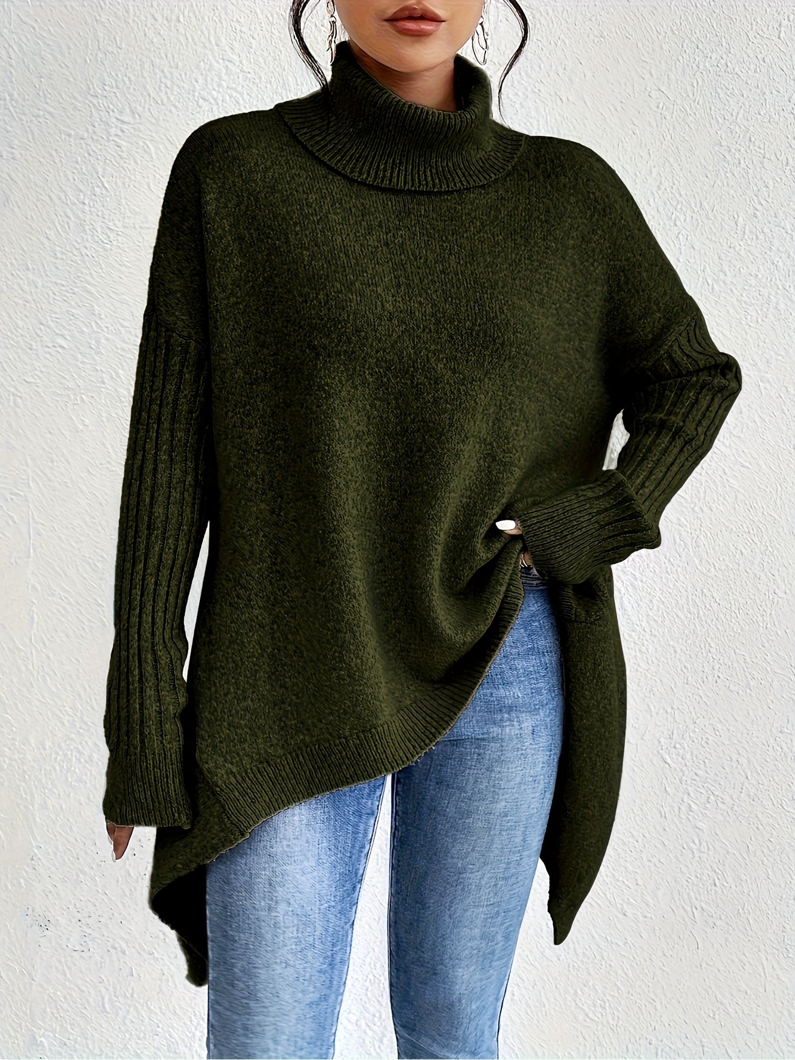 High-Low Hem Jumper by Eleanor Vale