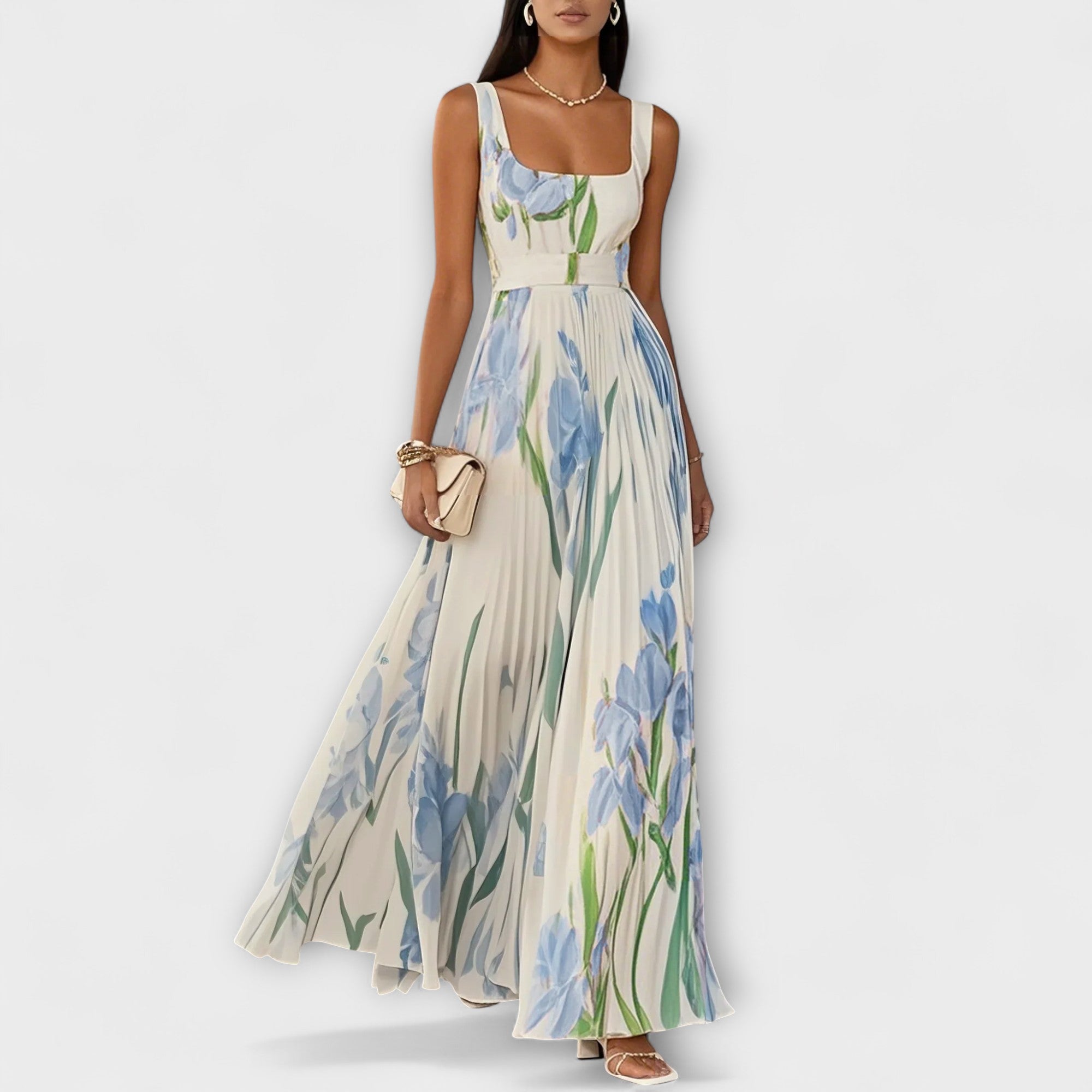 Chiffon A-Line Maxi Dress by Eleanor Vale