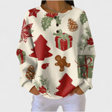 Olivia - Understated Luxe Patterned Jumper - photo 1