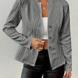 Diamond-Jacquard Blazer by Eleanor Vale