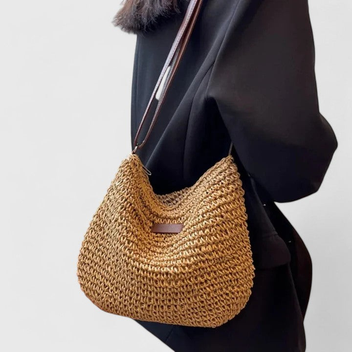 Crochet-Hobo Crossbody Bag by Eleanor Vale