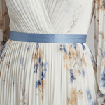 Pleated-Bodice Maxi Dress by Eleanor Vale